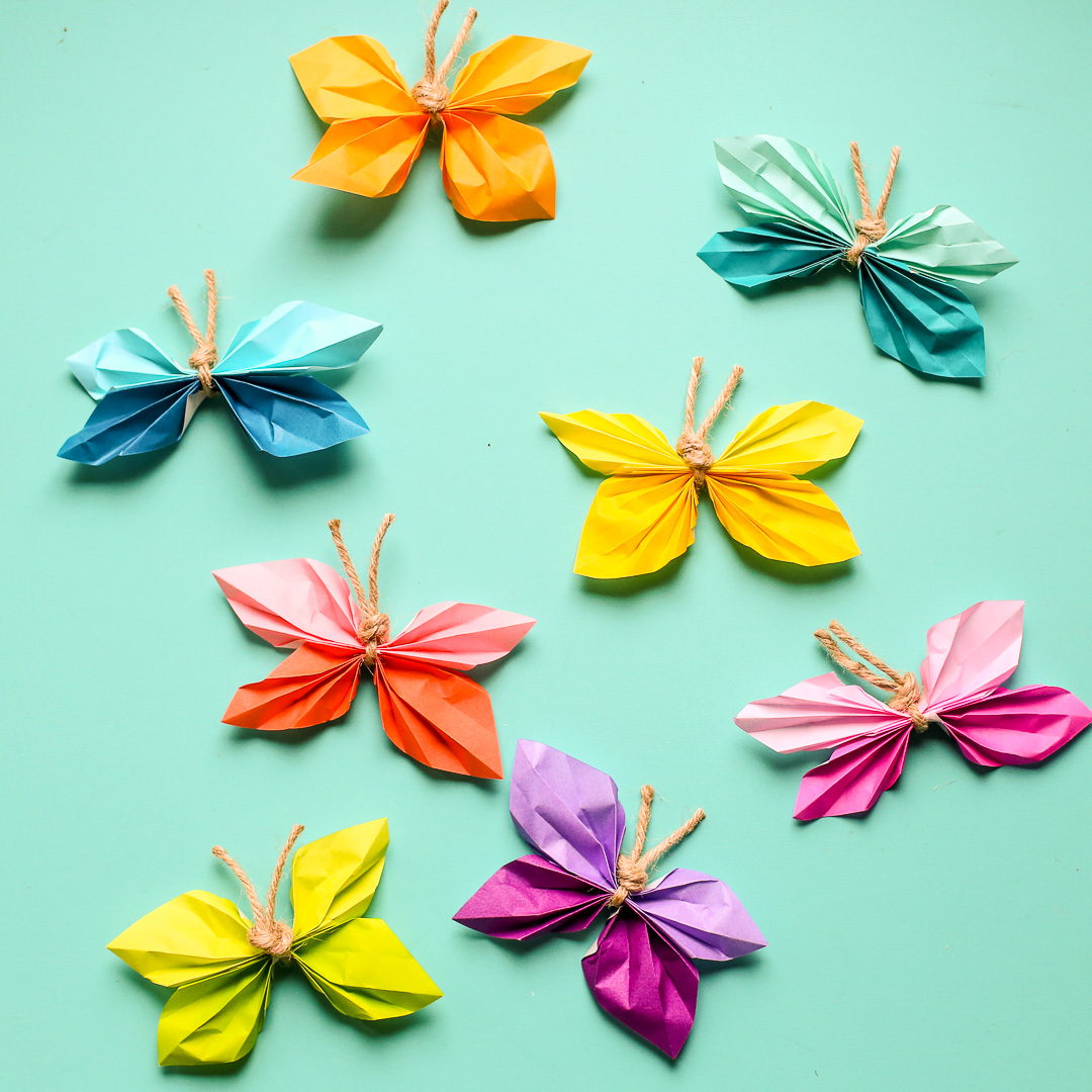 Kids Craft: Paper Butterflies