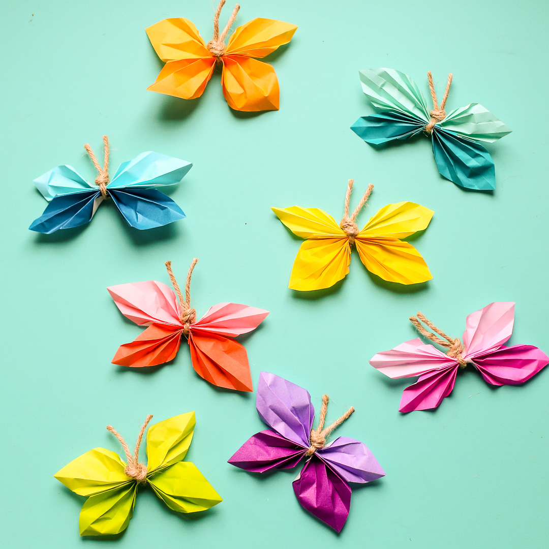 How To Make Paper Craft Butterfly Pin On Diy