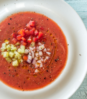 chunky summer gazpacho chunky summer gazpacho