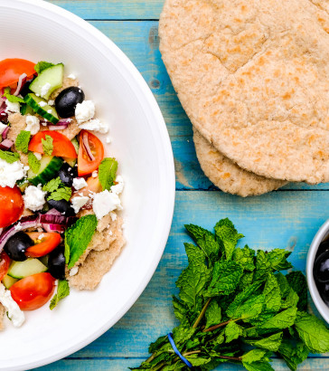layered greek dip
