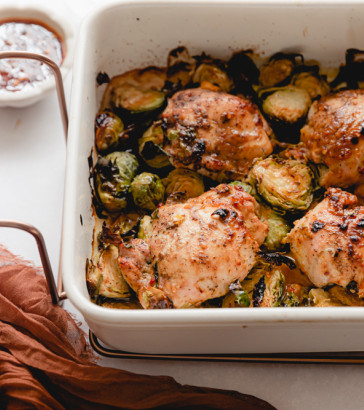 chicken, food dish, mustard, tasty