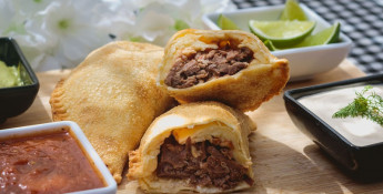 smoked duck empanadas