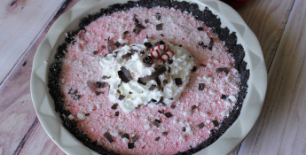 Candy Cane Pie