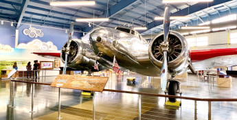 amelia earhart museum airplane