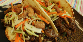 korean pork tacos
