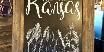 Taste of Kansas sign