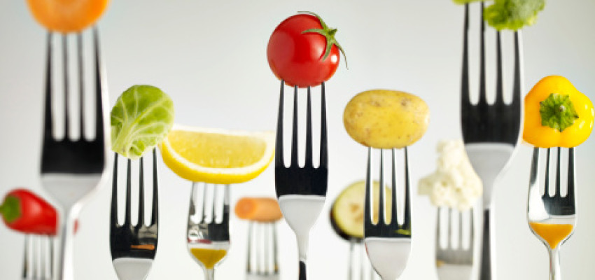 forks and veggies forks and veggies