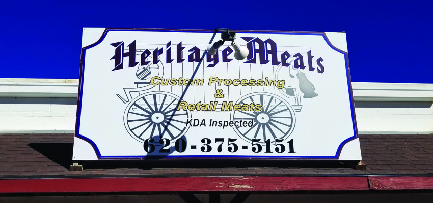 Heritage Meats Signage