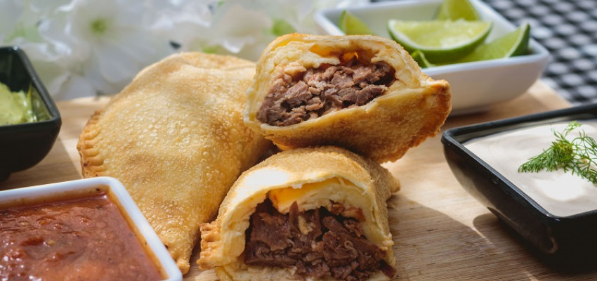 smoked duck empanadas