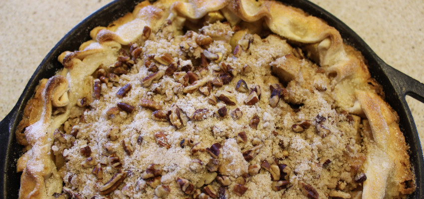 deep dish apple tart