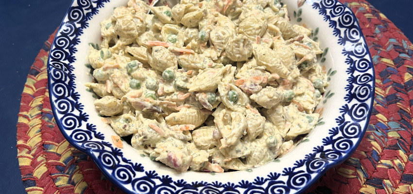 Bacon ranch pasta salad