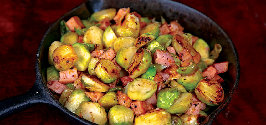 Pan-Roasted Brussels Sprouts | Kansas Living