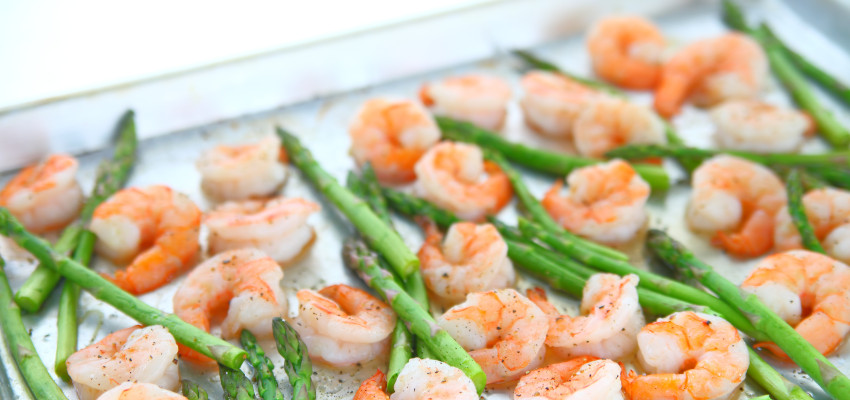 easy recipe, shrimp, sheet pan