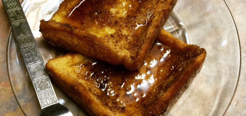 French Toast Bake on a Plate French Toast Bake on a Plate