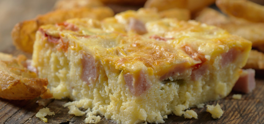 Creamy Bacon and Egg Wake-Up Casserole 