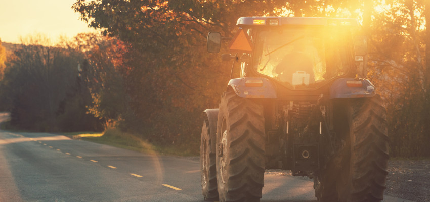 tractor safety on roads