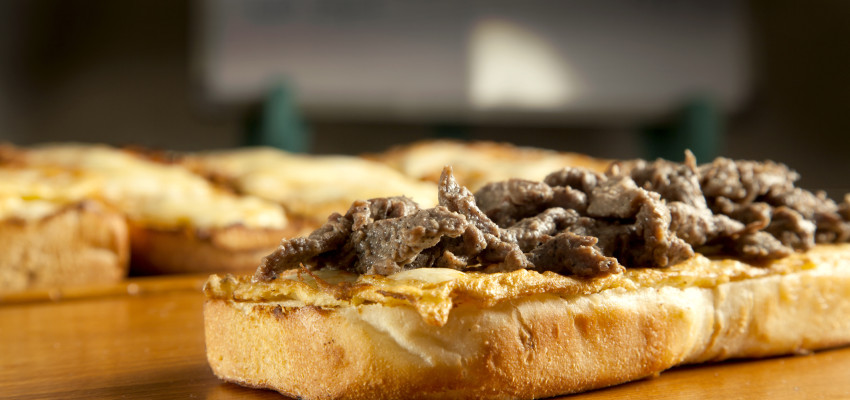 philly steak cheese bread