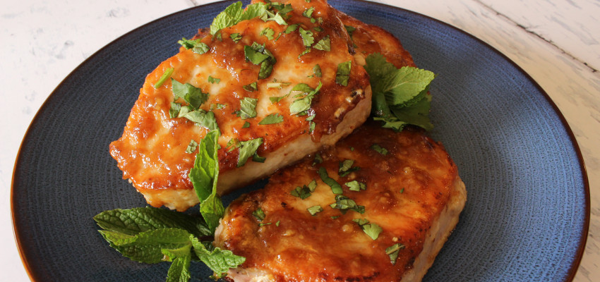 Maple Rum Pork Chops