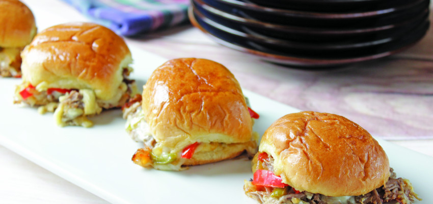 philly cheese steak sliders