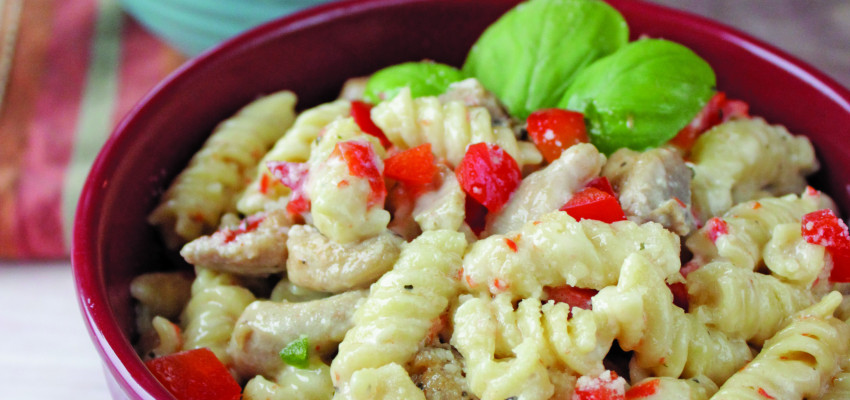 creamy italian chicken rotini