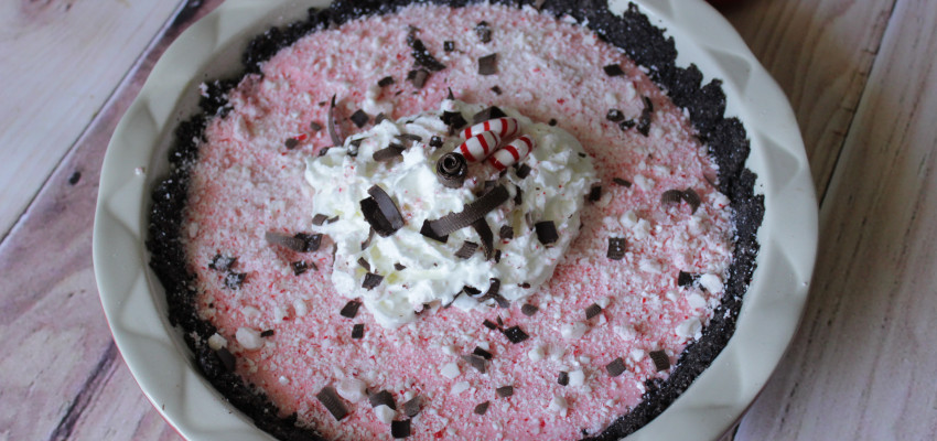 Candy Cane Pie