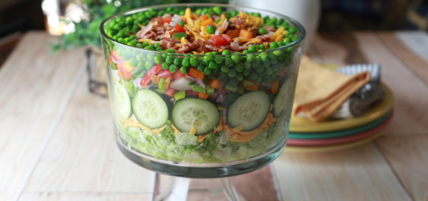 Layered Spring Salad