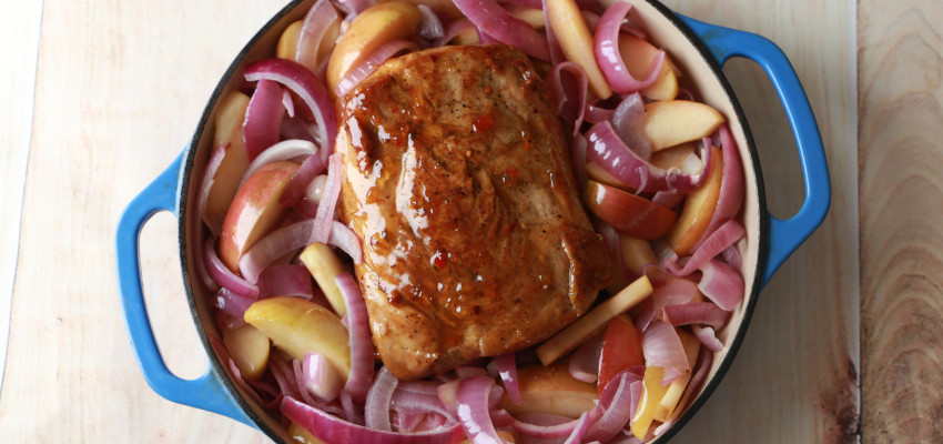 Easy Glazed Pork Loin Roast