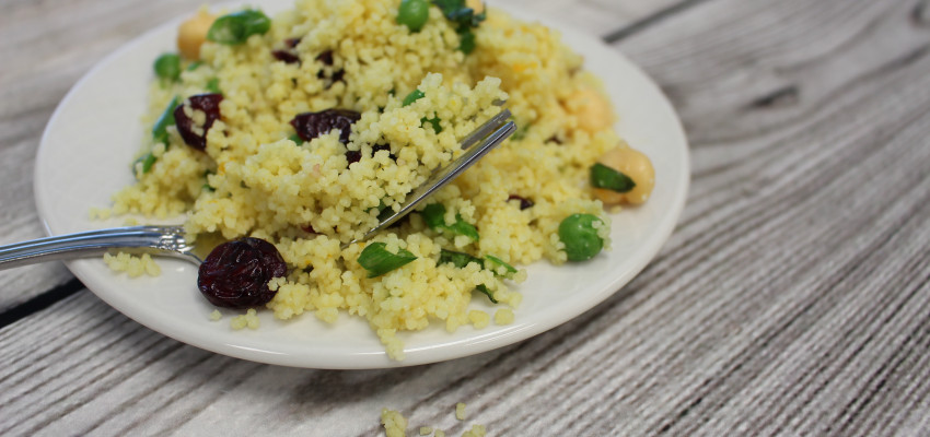 Curried Couscous Salad, Chef Alli