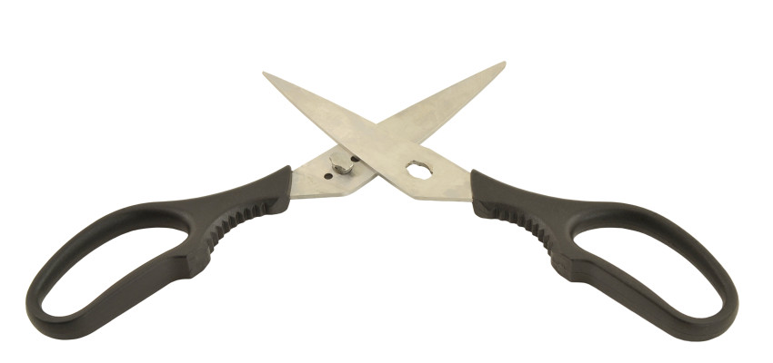 America's Test Kitchen - A sharp pair of kitchen shears is necessary to cut  through the backbone. If you need to create more force, try gripping the  shears like hedge clippers, with