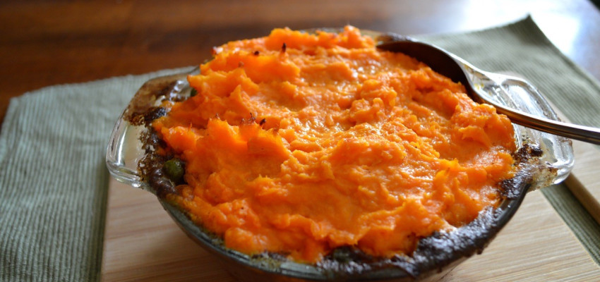 sweet potato shepherds pie