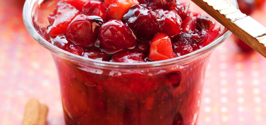 Apple Cranberry Chutney