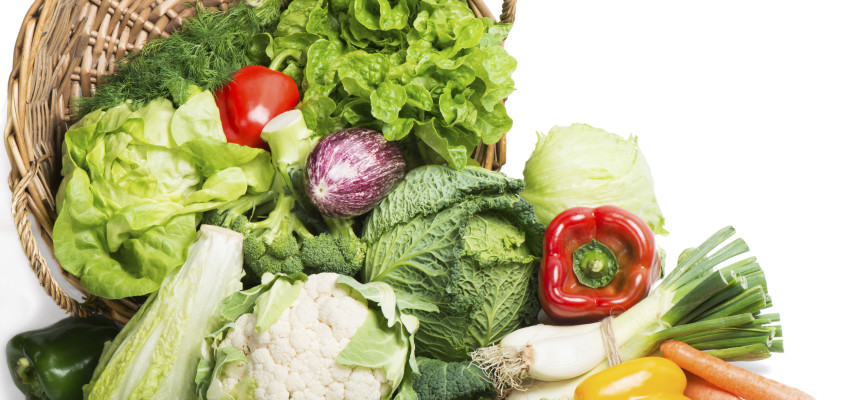 Basket of produce