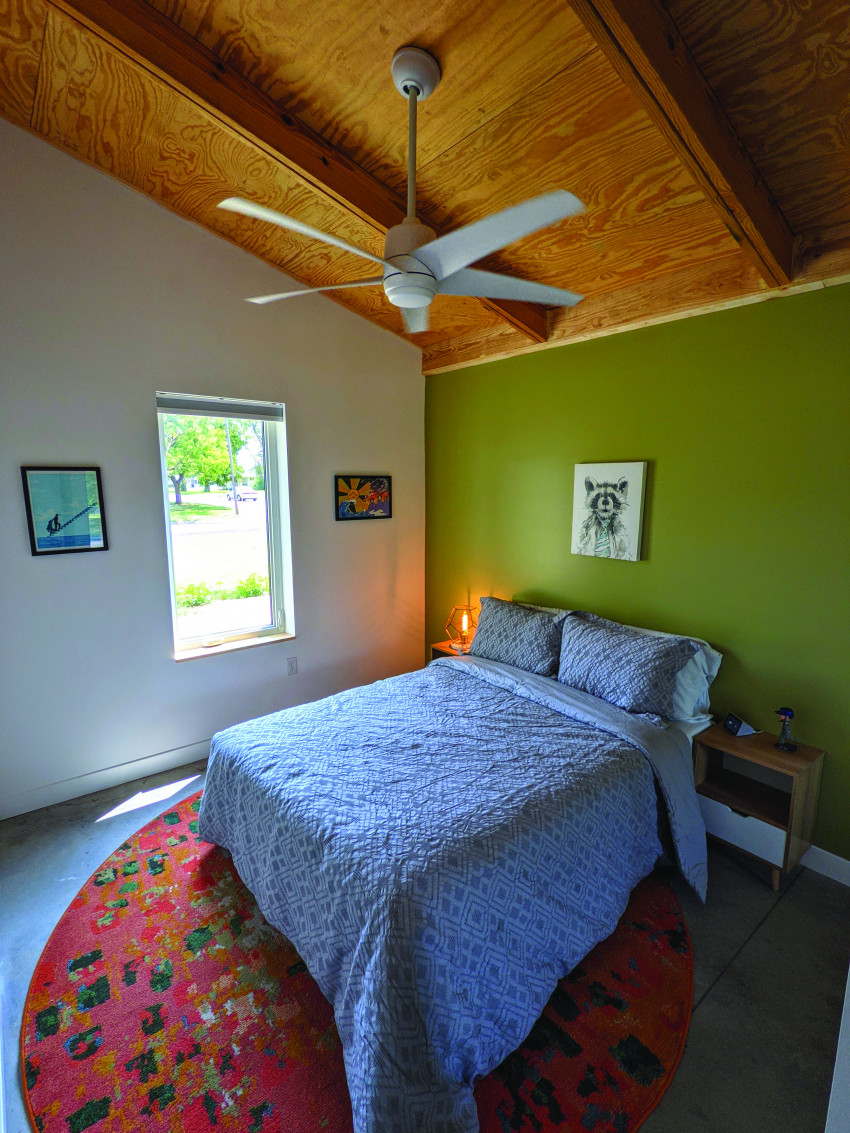 rural housing in kansas bedroom