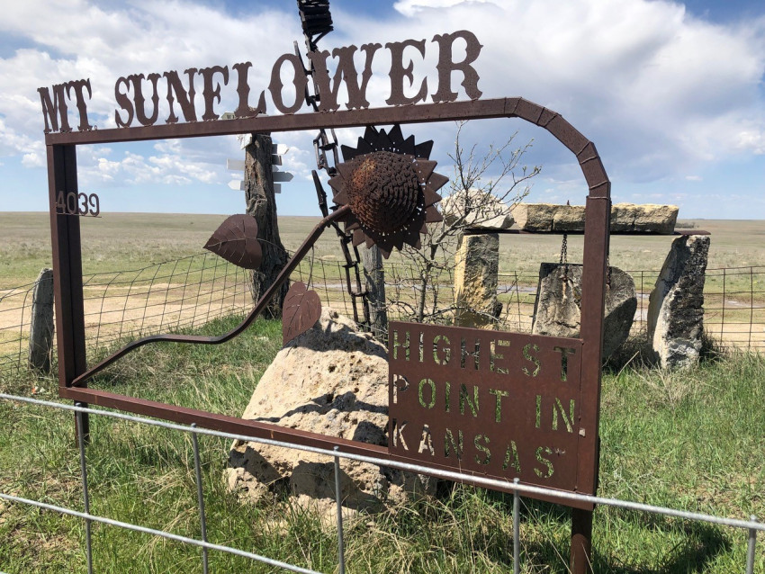 Big Kansas Road Trip _ Mt. Sunflower