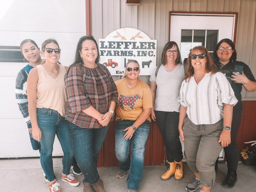 Leffler Farms group photo