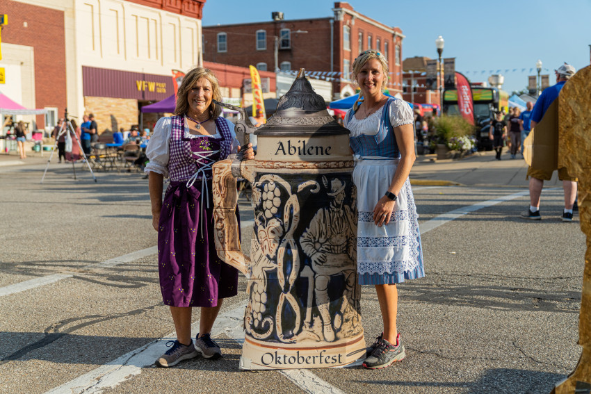 Abilene Oktoberfest; photo provided by Abilene Convention & Visitors Bureau