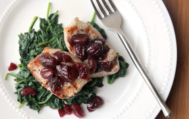 Balsamic Cherry Grilled Pork