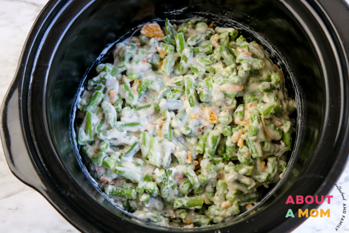 Crock Pot Green Bean Casserole