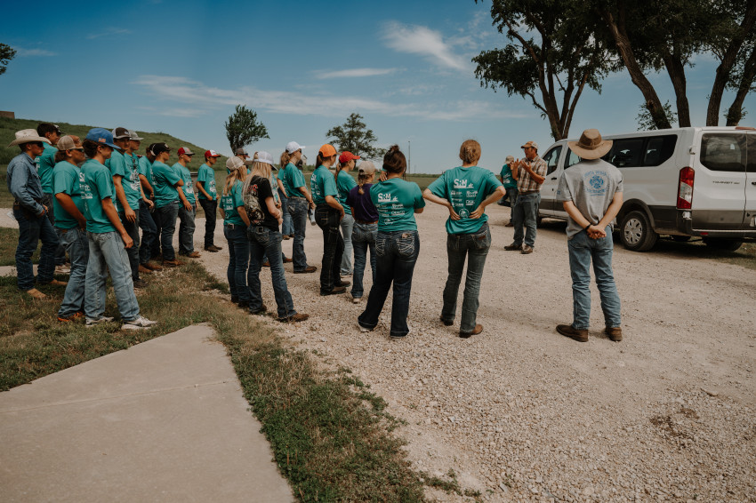 kansas range youth camp_group