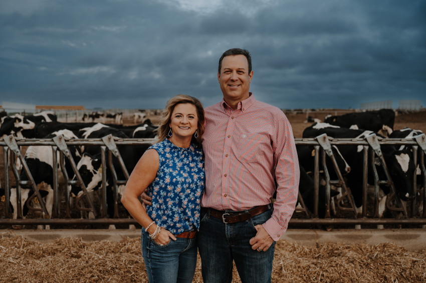 kells family on ranch in haskell county