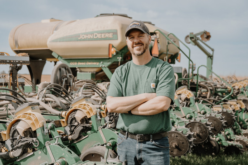 ryan johnson corn planting