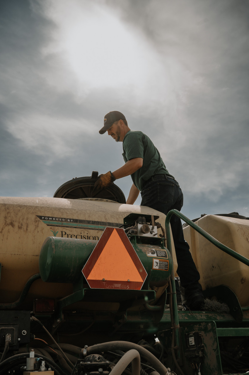 ryan johnson corn planting fill