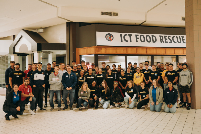 ict food rescue_wichita state volunteers