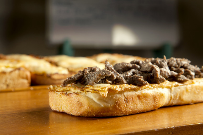 philly steak cheese bread