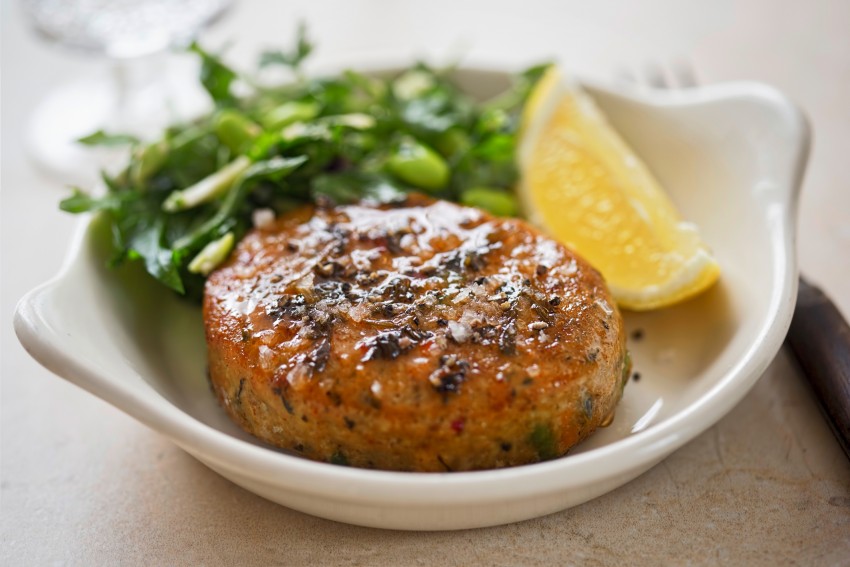 salmon cake