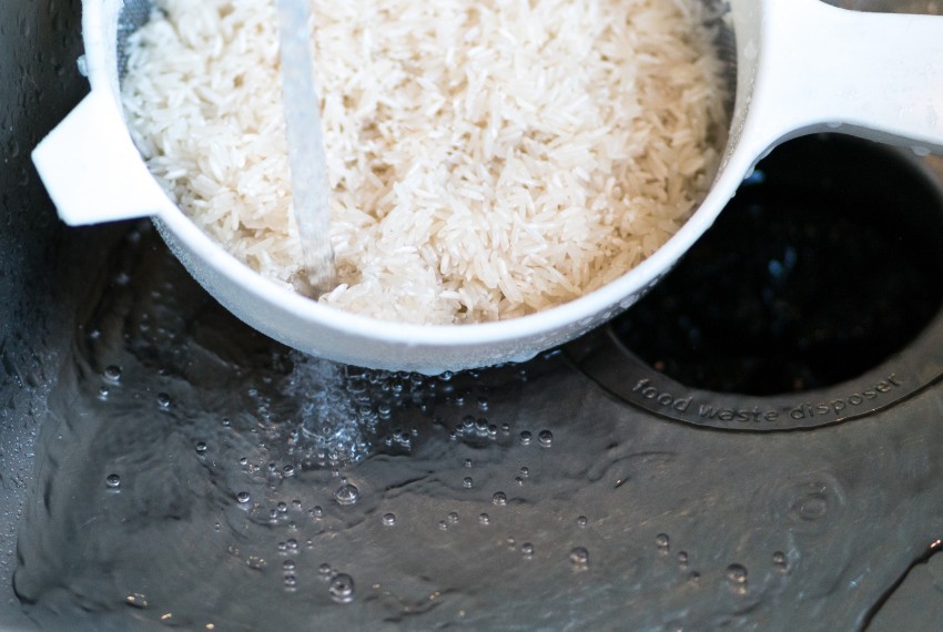 rinse_rice