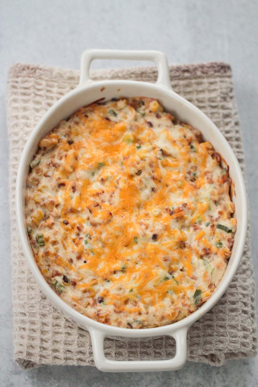 Hot Cheesy Corn Dip