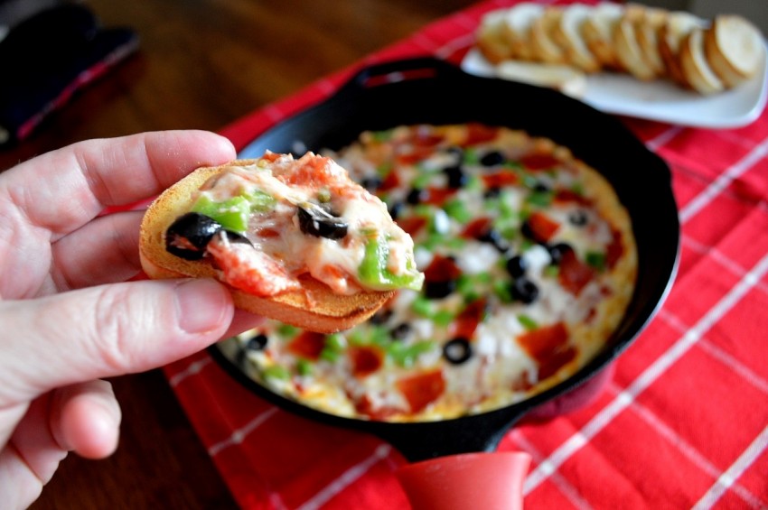 hot pizza dip