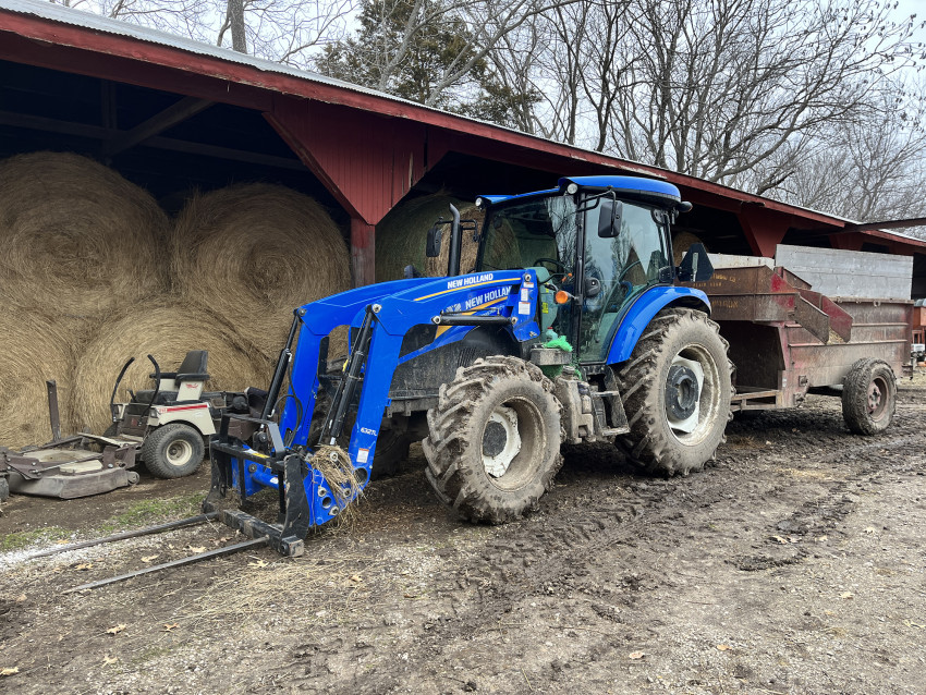 brandi buzzard tractor silage wagon