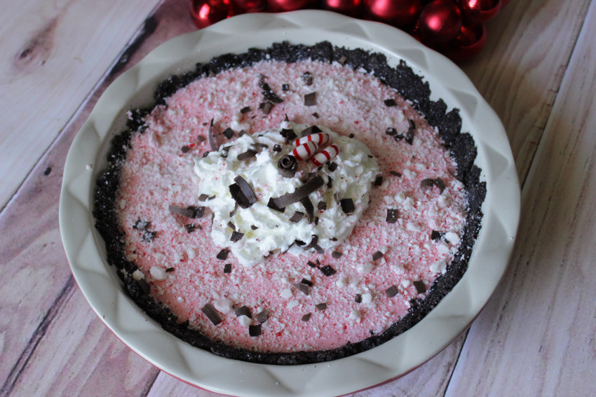 Candy Cane Pie